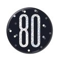 thumbnail image 1 of Unique Party Prismatic 80th Badge, 1 of 2