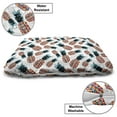thumbnail image 3 of Contemporary Pet Bed, Pineapples with Colorful Triangles Hipster and Geometric Tropical Fruit Design, Resistant Pad for Dogs and Cats Cushion with Removable Cover, 24" x 39", Multicolor, by Ambesonne, 3 of 4