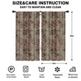 thumbnail image 2 of Blackout Kids Curtains,Brown and Black Leopard Print Childrens Insulated Curtains Set Of 2,Bedroom Essentials,Toddler Room Decor 42"x84", 2 of 5