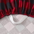 thumbnail image 6 of Printed Flannel Microfiber Sheets Warm and Cozy Extra Deep Pockets, Queen - Buffalo Check, 6 of 6
