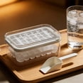 thumbnail image 3 of EGNMCR Ice Mould Pressing Ice Household Food-grade Refrigerator Ice Box Kettle Homemade Frozens Ice Artifact Ice Cube tray, 3 of 6