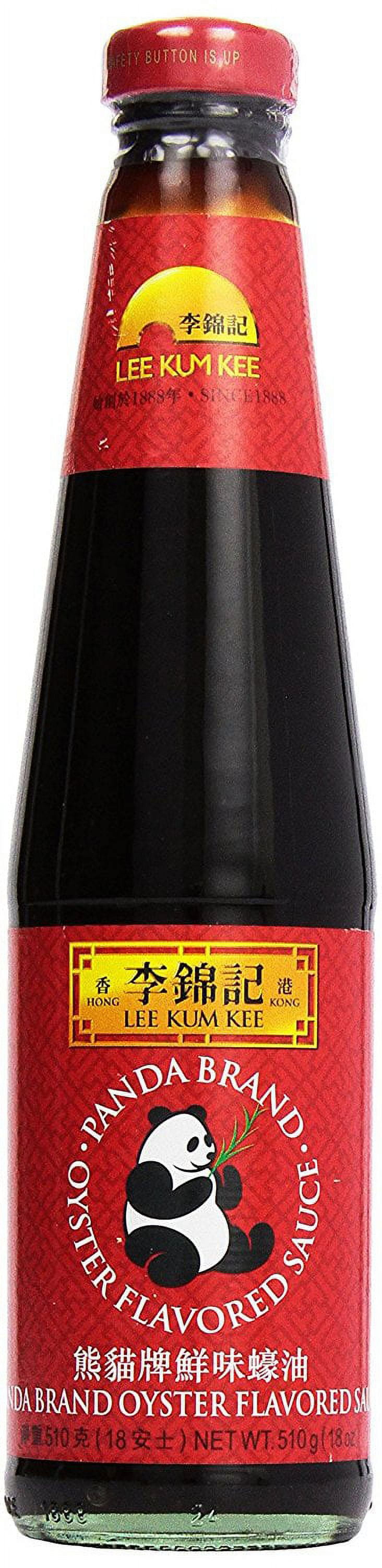 LKK Bundle - NineChef Spoon Plus Lee Kum Kee Panda Brand Oyster Sauce 18 Ounce(Pack 2)