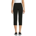 Athletic Works Women's Athleisure Core Knit Capri Pant