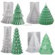 thumbnail image 2 of Molde de silicona para velas con forma de árbol de Navidad, diseño de plantas con rayas diagonales en 3D, molde de resina para jabón, fabricación de chocolate, decoración para fiestas y bodas, regalo, 2 of 5