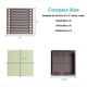 thumbnail image 4 of Soporte para Notas Adhesivas con Plantilla, Dispensador de Notas Adhesivas Compatible con Notas, Organizador de Notas para Bloc de Notas,B, 4 of 5