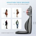 thumbnail image 2 of Comfier Neck Back Massager with Heat, Electric Kneading Massage Chair Pad, Air Compression Seat Cushion Massagers, 2 of 8