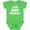 Apple Green, variant on Inktastic Easter Hip Hop Hooray with Eggs and Carrot Boys or Girls Baby Bodysuit