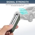 thumbnail image 5 of Compatible with Volvo Key Fob Cover with Keychain Leather Key Case Protector for Volvo XC90, XC60, XC40, S60, S90, V60, V90, Polestar 1, Polestar 2, 5 of 7