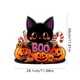thumbnail image 3 of Letrero colgante de madera para Halloween, colgador de puerta para salón, porche, adorno festivo, arte decorativo para granja, 3 of 4