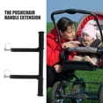 thumbnail image 5 of FENGGUIQU Black Stroller Handlebar , Modern Design Handle Extension for Comfortable Walks, 1 Piece, 5 of 8