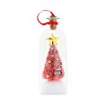 thumbnail image 3 of Record a Message Christmas Tree,Christmas Decor,Recordable Christmas Tree Bottle, Voice Message Glass Ornament, Light Up Festive Decoration for Home Party and Gifting(Red), 3 of 7
