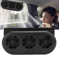 thumbnail image 4 of BotaniNest Solar Car Exhaust Fan 5000 Solar Powered Car Exhaust Fan Air Circulation Vehicle Vent Fan With USB Interface For Use In Cars Home Rooms Ventilation, 4 of 7