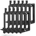 thumbnail image 1 of Soporte de montaje de baja tensión (1 Gang, 10 Pack), Soporte de montaje de baja tensión Fosmon (tornillos de montaje incluidos) para cables telefónicos, cables de red, HDMI, coaxiales, cables de alta, 1 of 3
