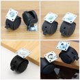 thumbnail image 3 of PENIKOKO 8Pcs Desk Chair Wheels Replacement Plastic Rollers with Brake for Office Chair Mobility, 3 of 8