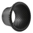 thumbnail image 2 of 2 Set Car Front Bumper Turbo Air Intake Pipe Turbine Funnel Kit Carbon Fiber Style Auto Turbo Air Intake Pipe Kit, 2 of 7