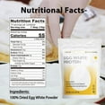thumbnail image 2 of ORGFUN Egg White Powder IEF31 8 Oz, Pasteurized Egg White Powder, Gluten-Free, Non-GMO, Made in USA, 2 of 3