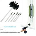 thumbnail image 3 of Nylon Chimney Brush and Rods Kit Electrical Rotary Drill Drive Sweeping Cleaning Tool with Long Flexible Rods, 3 of 8