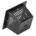 thumbnail image 4 of Black PP Material Hydroponics Pot, Square Hydroponics Net Pot Soilless Plant Pot, Soilless Cultivation Breeding Varieties Protect Roots For Garden Containers Black, 4 of 8