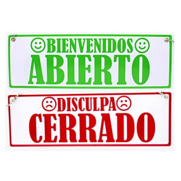 Abierto y cerrado Stamp it Letrero abierto y cerrado | Walmart en línea abierto-y-cerrado-stamp-it-letrero-abierto-y-cerrado-walmart-en-l-nea