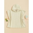 thumbnail image 5 of BemeyourBBs Toddler Baby Girls Boys Swim Cover Up Swimwear Baby Pool Beach Towel Poncho Kids Swimsuit Coverup Infant Hooded Beach Towel Bathing Robe Short Sleeve Baby Swim Towel Beachwear Wrap, 5 of 9