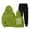 Green, variant on WILLBEST Hoodiess Women's Two Piece Pants Set with Cute English Print Long Sleeve Hooded Sweatshirt the walking dead Hoodiess