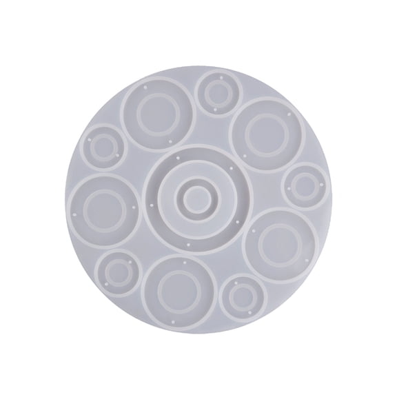 RnemiTe-amo DealsWindbell Wind Chimes DIY Resin Epoxy Wind Chime Silicone Mirror Handicrafts