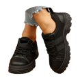 thumbnail image 2 of NexTorq Slip On Shoes Women, Walking Shoes Women, Women's Shoes, Athletic Shoes Women, Sneakers for Women,Platform Dad Walking Shoes,Comfortable Breathable Casual Fashion Running Shoes, Black, 9, 2 of 4