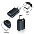 thumbnail image 4 of Fenzer USB C to USB Adapter Pack of 2, USB 3.0 Female to Thunderbolt 4/3 Adapter Compatible with MacBook Pro Air 2024 | 2025, Surface, iPad, iPhone, Galaxy Notebook, XPS and More Type C Devices,Space, 4 of 5