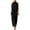 Black, variant on Women's Ruffle Halter Neck Dresses Sleeveless Relaxed Flowy Solid Long Dress Casual Summer Vacation Beach Sundress Red XXL