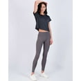 thumbnail image 4 of Real Essentials 5 Pack: Women's Dry Fit Crop Top - Short Sleeve Crew Neck Stretch Athletic Tee (Available in Plus Size), 4 of 5
