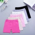 thumbnail image 5 of Usaibhir 3 Pack Teens Toddler Girls Bike Shorts Dance Gymnastics Yoga Shorts Safety Active Under Dress Shorts 4-14 Years, 5 of 8