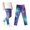 Multicolor B, variant on vokkrv Girls Athletic Leggings Kids Dance Workout Running Yoga Pants with Hidden Pocket Multicolor A 3-4 Years