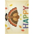 thumbnail image 2 of SKYSONIC Thanksgiving Turkey Tablecloth Waterproof Washable Polyester Square Table Cover Durable Tablecloth for Kitchen Dining Table Party Decor (60 X 120 Inch), 2 of 7