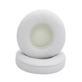 thumbnail image 1 of ziyahi Coussin d'Oreille en Cuir pour Casque Réduction de Bruit Coussinets de Jeu Remplacement en Éponge pour Studio Solo 2 Compatible Bluetooth Blanc, 1 of 8
