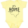 thumbnail image 3 of Inktastic Its Home- State of Texas Outline Distressed Text Boys or Girls Baby Bodysuit, 3 of 5