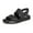 BLACK, variant on Camper Men's Oruga Sandals, Black,6 M US