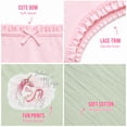 thumbnail image 4 of Princess Rose Toddler Girls Underwear Soft Cotton Brief Panties with Lace 5 Pack, 4 of 6