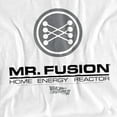 thumbnail image 2 of Back To The Future Men's Mr. Fusion Logo T-shirt XXX-Large White, 2 of 7