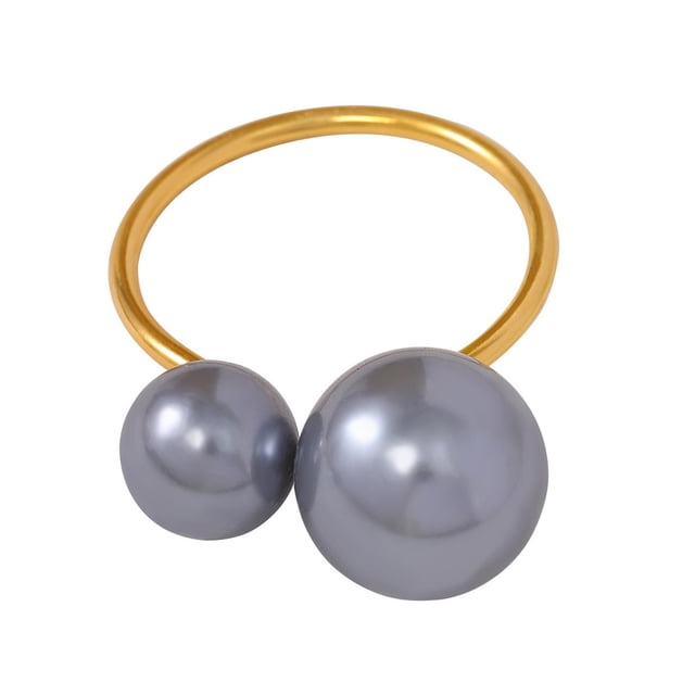 6 Piezas de Anillos para Servilletas Metálicos Sunnimix Estilo A