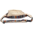 thumbnail image 3 of Freakmandu Sac Banane en Chanvre Style Boho Hippie Écologique pour Randonnée Course Jogging (Beatnik), 3 of 5
