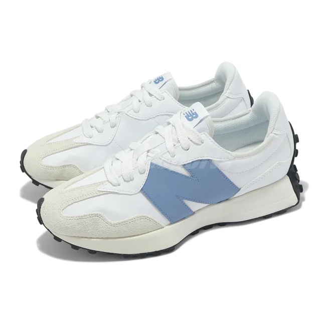 New Balance 327 White Blue Black Men Unisex Casual Lifestyle Shoes U327SKB-D