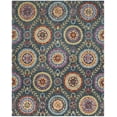 thumbnail image 2 of Safavieh Suzani Iskra Medallion Area Rug, Blue/Multi, 11' x 15', 2 of 10