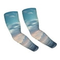 thumbnail image 2 of Lsque Moonlit Sea Sailboat Cooling Arm Sleeves for Men & Women -Compression Sleeves to Cover Arms for Working,Sun Sleeves for UV Protection,Breathable, Moisture-Wicking, 2 of 8