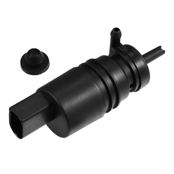 Windshield Washer Motor Pump with Grommet for Honda Pilot 2009-2011 76806-SZA-A01 Black