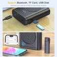 thumbnail image 4 of Amplificador de voz Jkoailiwi Bluetooth con micrófono inalámbrico, 4 of 7