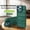 Green, variant on ELEHOLD Case for iPhone 12 Pro Max, Shockproof Heat Dissipation Case Built-in Camera Stand,Clear