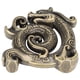thumbnail image 3 of Soporte de incienso para palos, quemador de sándalo, aleación, meditación, Yoga, adornos en forma de dragón (bronce), 2 uds., 3 of 8