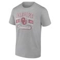 thumbnail image 2 of Men's Heather Gray Oklahoma Sooners Oversized Icon T-Shirt, 2 of 3