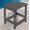 Gray, variant on KINGYES 2-Tier Outdoor Side Table, HDPE All Weather Adirondack Small Patio Tables, For Garden Balcony Pool Indoor, Black