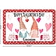 thumbnail image 2 of Letreros metálicos retro "Feliz Día de San Valentín, gnomos con corazón", placa de metal de 8 x 12, 2 of 4